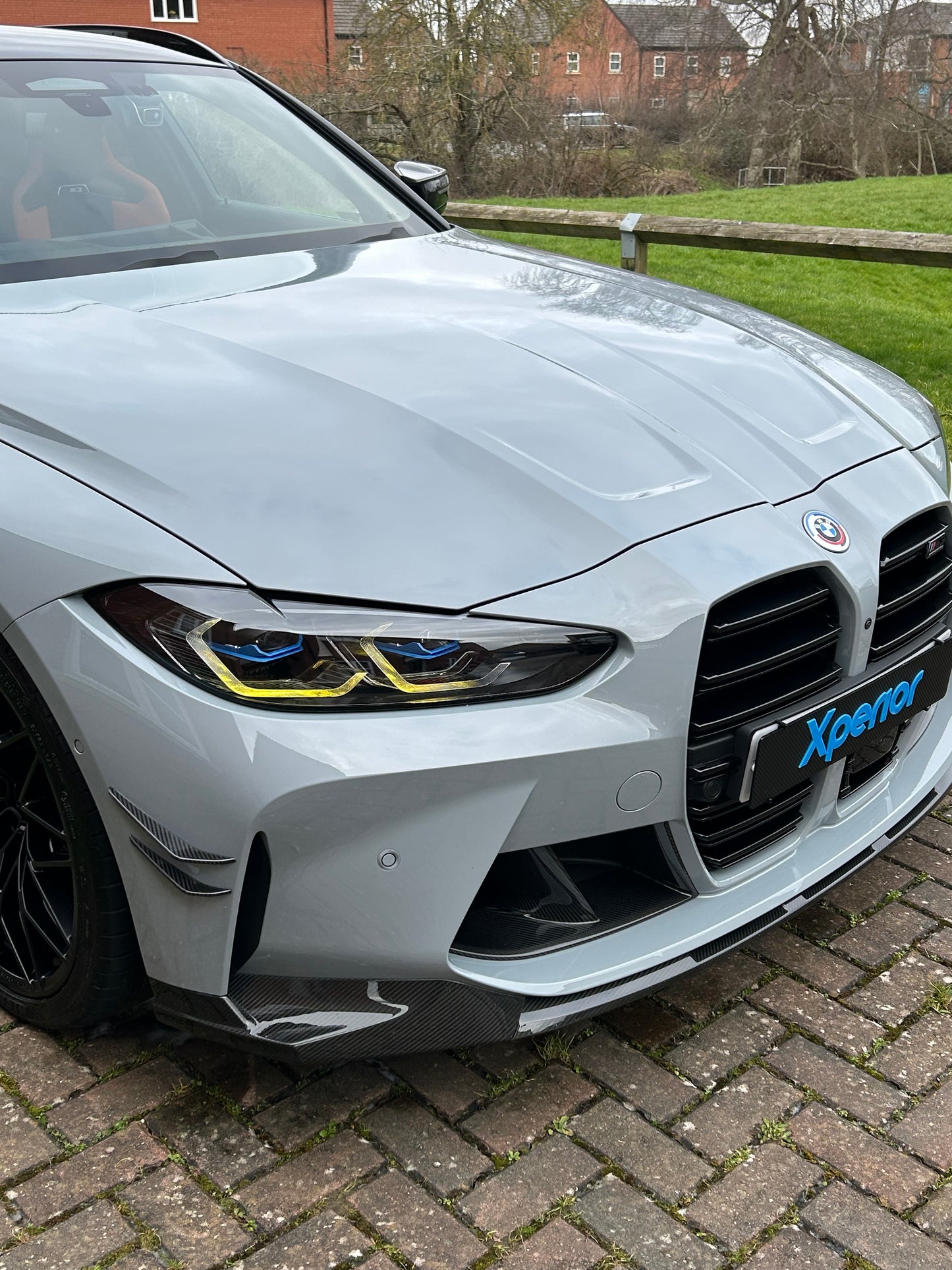 Leicester car detailing BMW M3 Competition, super glossy
