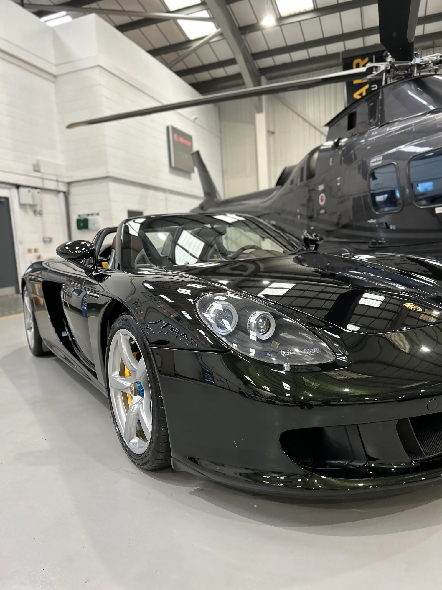 Porsche Carrera GT detailed and rinseless washed