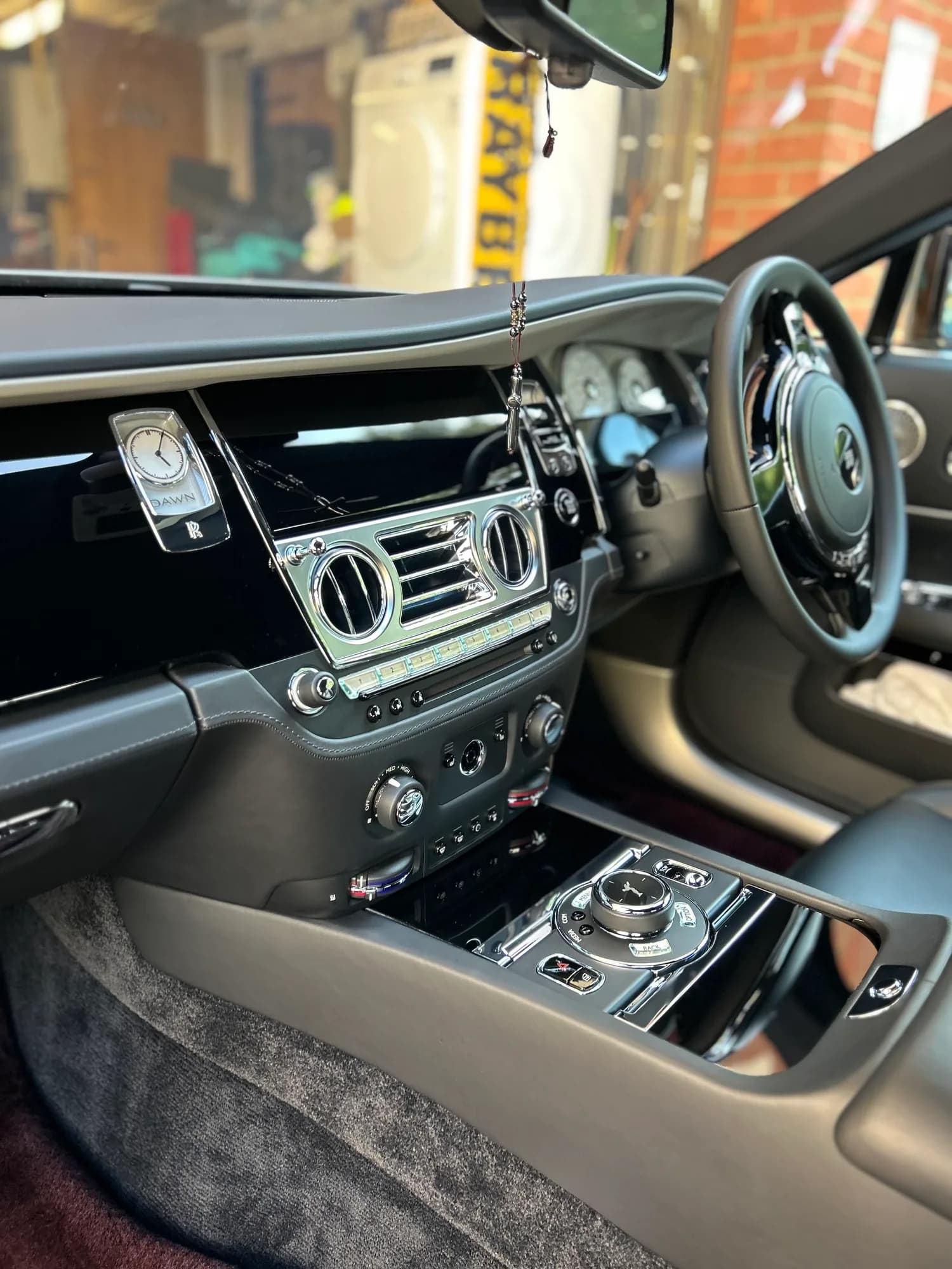 Rolls-Royce interior after a full deep clean