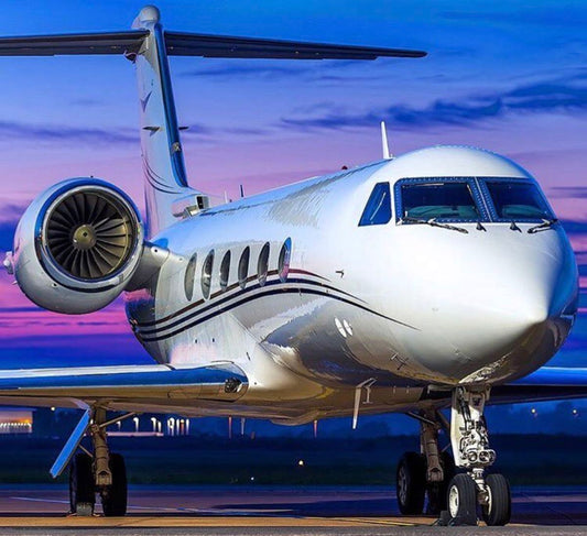 Glossy jet after a fresh exterior clean