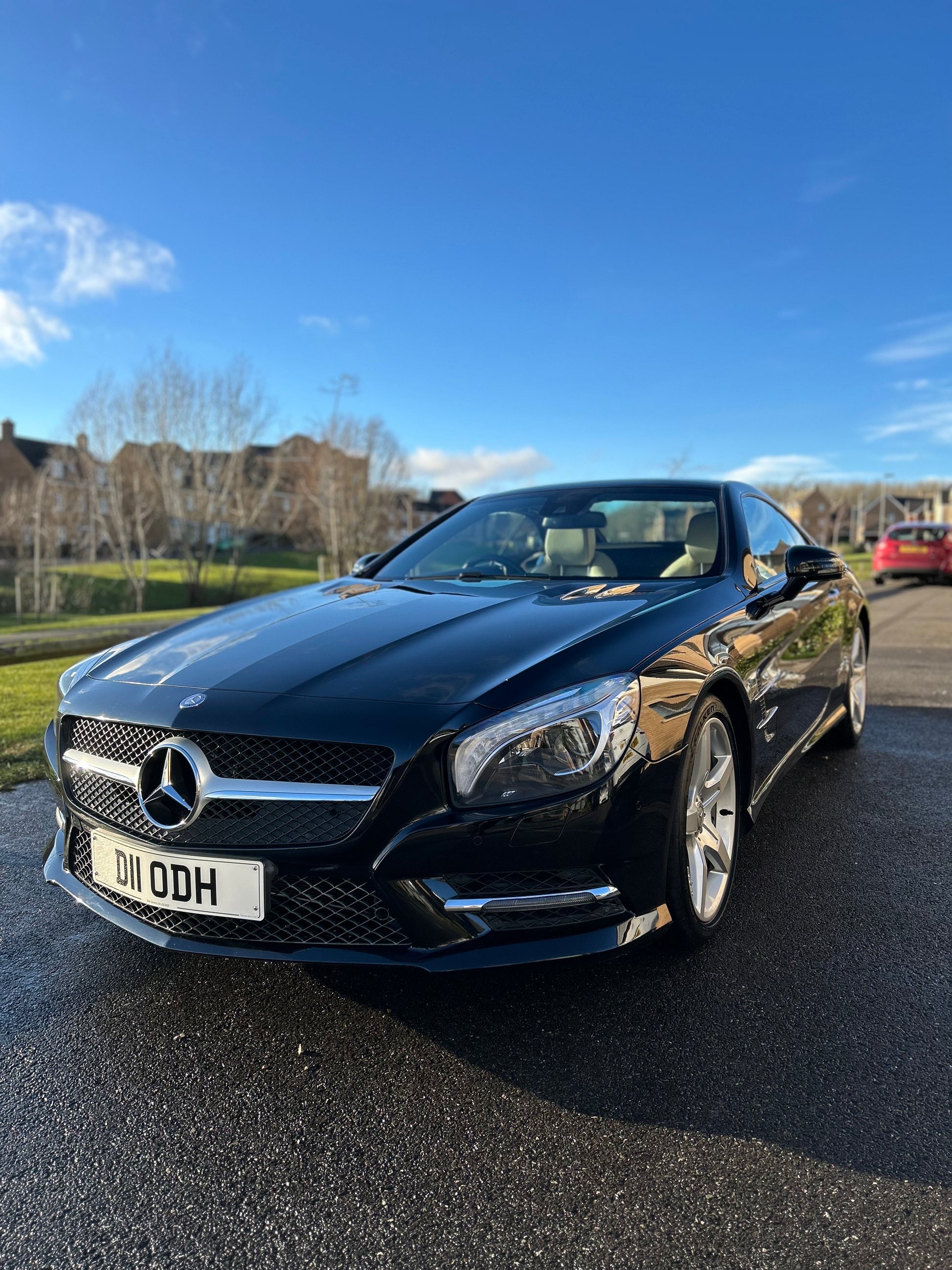 Exterior Deep Clean in Northampton, premium car detailing on Mercedes SL leaving it looking brand new
